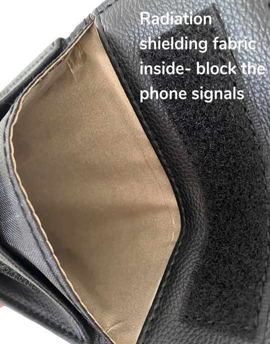 Radia Smart® Faraday Bag Phone Pouch provides advanced EMF and RF shielding for your mobile devices. Lined with protective silver fabric, it blocks 5G, wireless, and radio frequency signals to enhance privacy, reduce radiation exposure, and support fertility and overall health. Ideal for travel or daily use, this compact pouch helps protect your body while keeping your data secure—an essential tool for conscious, modern living.
